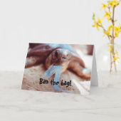 Eco-begroetende Kaart (Gele Bloem)