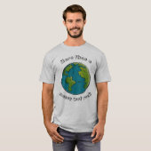 Eco bewuste grappige T-Shirt "Save Planet Earth" (Voorkant volledig)