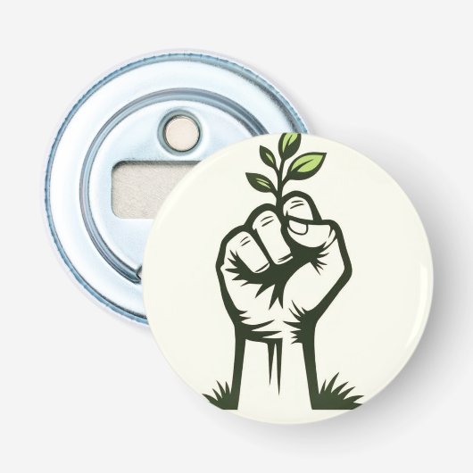 Eco Design | Nature-Inspired Button Flesopener (Voorkant)