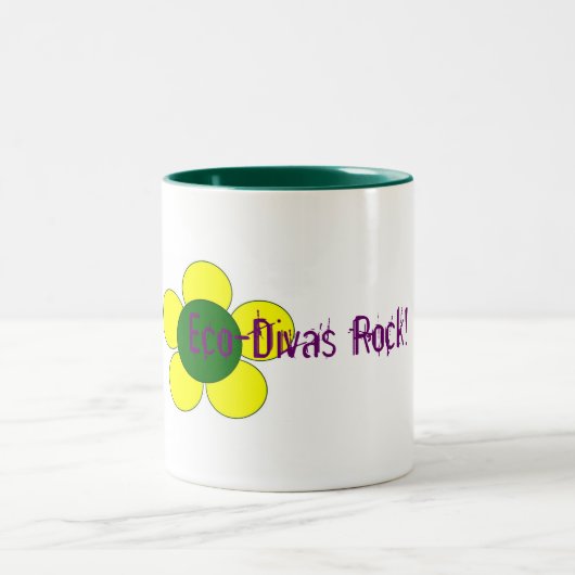 Eco-Divas Rock ! Mug (Centre)