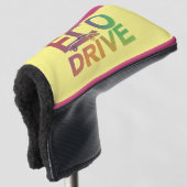 Eco Drive Golfheadcover (3/4 voorkant)