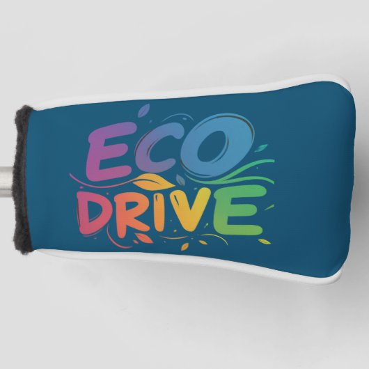 Eco Drive Golfheadcover (Voorkant)