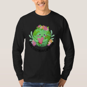 Eco Earth Day maakt elke dag Aarde dag T-shirt