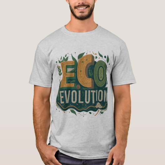 Eco-evolutie T-shirt (Voorkant)