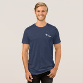 Eco Fitness Tri-Blend Shirt (Voorkant volledig)