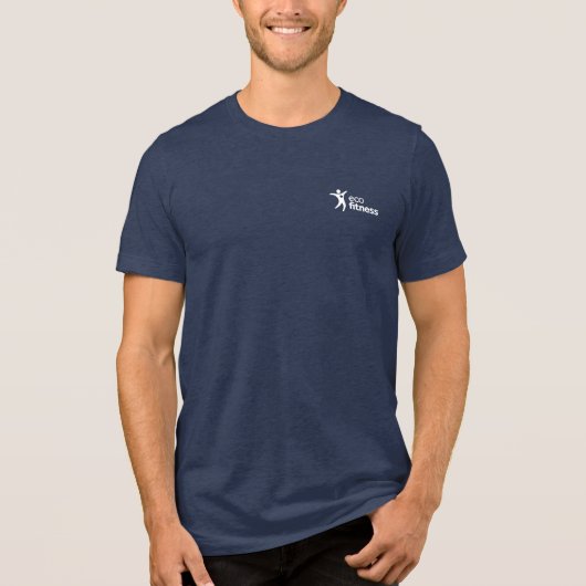 Eco Fitness Tri-Blend Shirt (Voorkant)