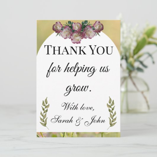 Eco Friendly Botanical Green, Merci (Debout devant)