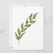 Eco Friendly Botanical Green, Merci (Dos)