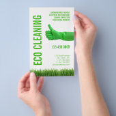 Eco Friendly Cleaning Services Flyer (Hand)