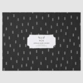 Eco Friendly Handmade Branding Logo Tissuepapier (Voorkant)