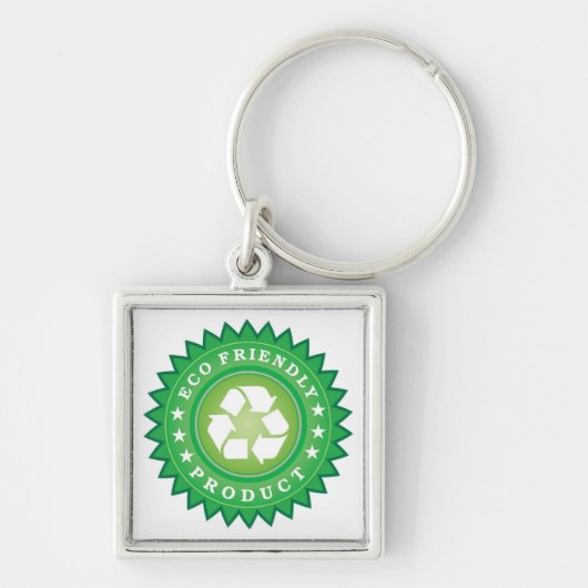 Eco Friendly Sticker Sleutelhanger (Voorkant)