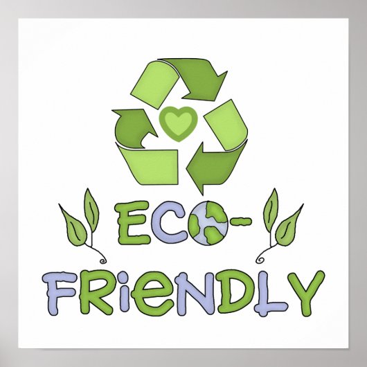 Eco-Friendly Tshirts en Gifts Poster (Voorkant)