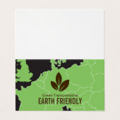 Eco Friendly Visitekaartjes (Buitenkant ongevouwen)