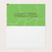 Eco Friendly Visitekaartjes (Binnenkant ongevouwen)