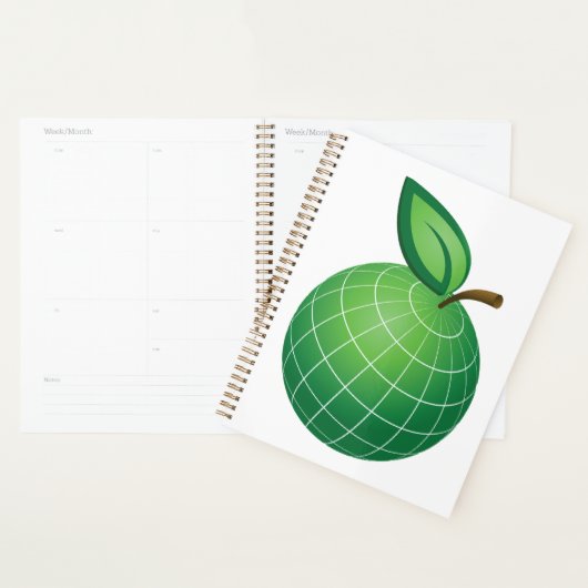 Eco Globe Fruit Green Earth Leaf Sphere (Devant avec enveloppe)