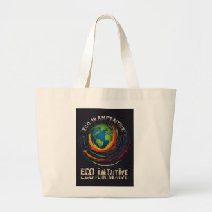 Eco Initiative Grote Tote Bag