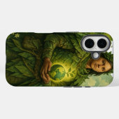 Eco Krijger  Case-Mate iPhone Case (Achterkant (horizontaal))