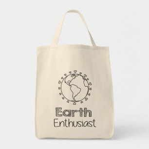 Eco-liefhebbers geen plastische kruidenierswaren tote bag