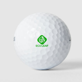 eco-logo golfballen