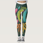 Eco Optimist : Conception de Leggings multicolores (Devant)