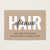 Eco Premium Kraft Prolongations de cheveux post-so (Devant)