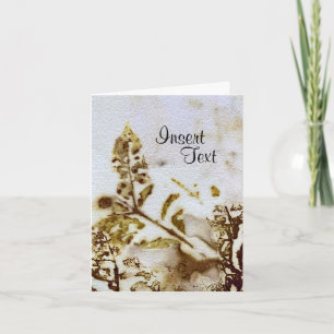 Eco-printkaart Kaart