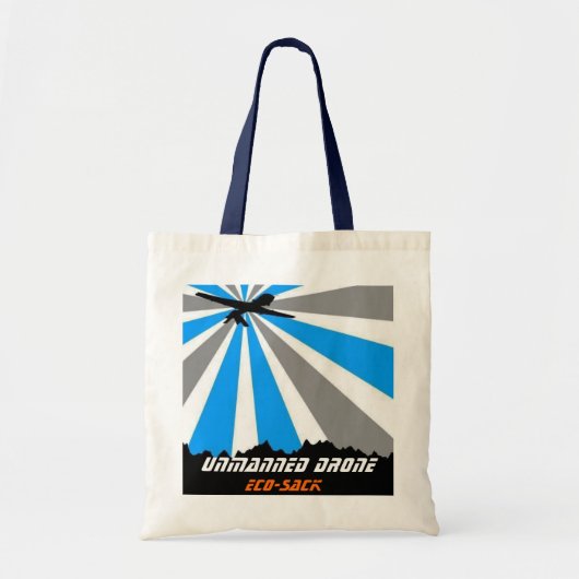 Eco-Sack voor onbemande drone Tote Bag (Voorkant)