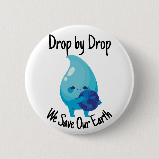 Eco-Savior-Button Ronde Button 5,7 Cm (Voorkant)