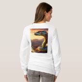 "Eco-Serpentine Essence T-shirt" T-shirt (Achterkant volledig)