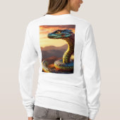 "Eco-Serpentine Essence T-shirt" T-shirt (Achterkant)