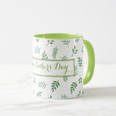 Eco Style Mug pour papa - Idée cadeau de fête des (Devant droit)