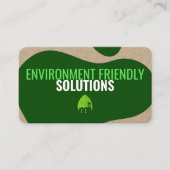 Eco-vriendelijk Visitekaartje met QR-code (Voorkant)