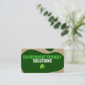 Eco-vriendelijk Visitekaartje met QR-code (Staand voorkant)