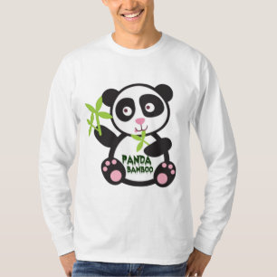Eco-vriendelijke Bamboo Panda T-shirt