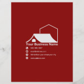 Eco-vriendelijke Business Flyer voor het verkopen (Achterkant)