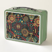 Eco-vriendelijke groene "Heritage-Inspired Pattern (Achterkant)