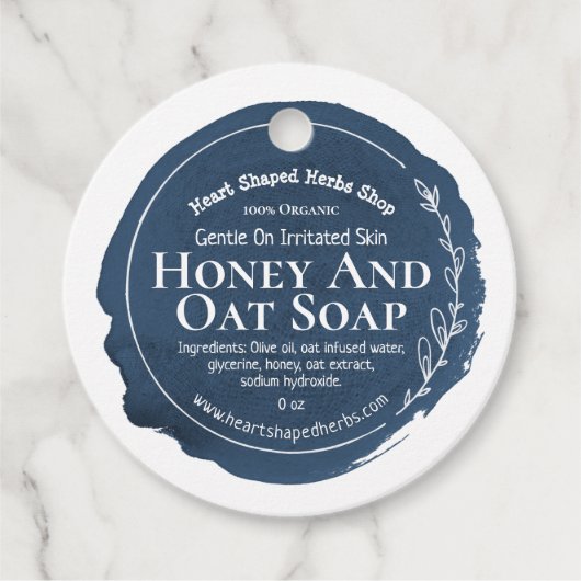  Eco Zeep Label Handmade Business (Voorkant)