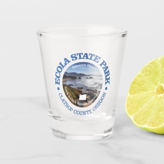 Ecola State Park SP Shot Glas (Voorkant)