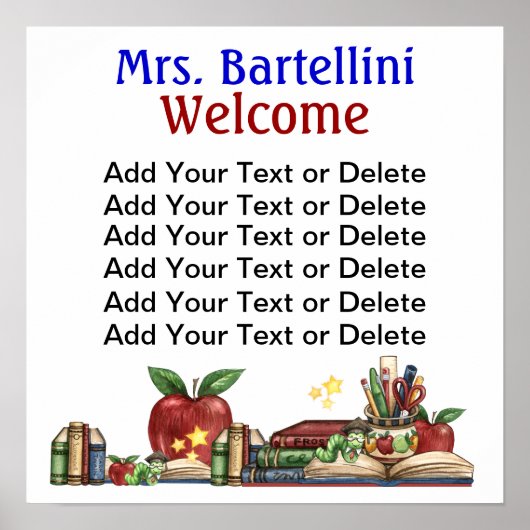 École / Bibliothèque / Poster en classe - SRF (Devant)