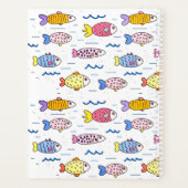 École colorée de poisson (Dos)