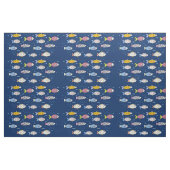 École colorée de tissu de poisson (Yard)