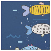 École colorée de tissu de poisson (Fermer)