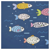École colorée de tissu de poisson (Échantillon)