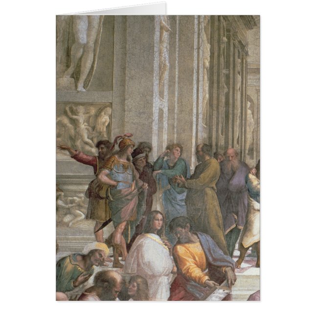 École d'Athènes, du della de strophe (Devant)