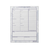 École de droit dans le carnet de classe (Tourné)