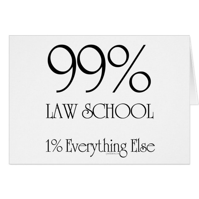 École de droit de 99% (Devant horizontal)