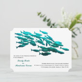 École de Faire-part de mariage de poisson (Debout devant)