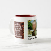 École de garde forestière d'armée - tasse de photo (Devant gauche)