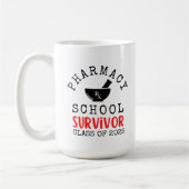 École de pharmacie Survivant Mug Classe de (Gauche)