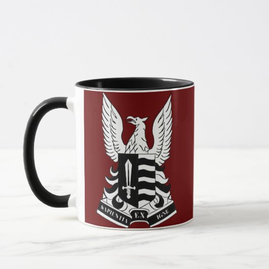 École de Prince Rupert Rintelk Dark Mug (Gauche)